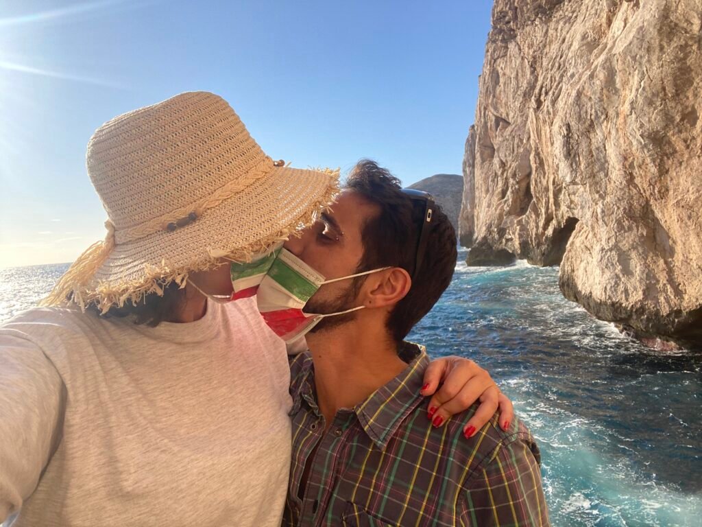 Daniele and Katerina in Sardinia